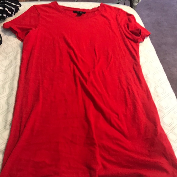 Forever 21 • Red T-Shirt Dress - Picture 2 of 2
